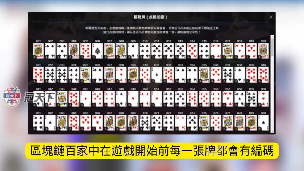 區塊鏈百家樂