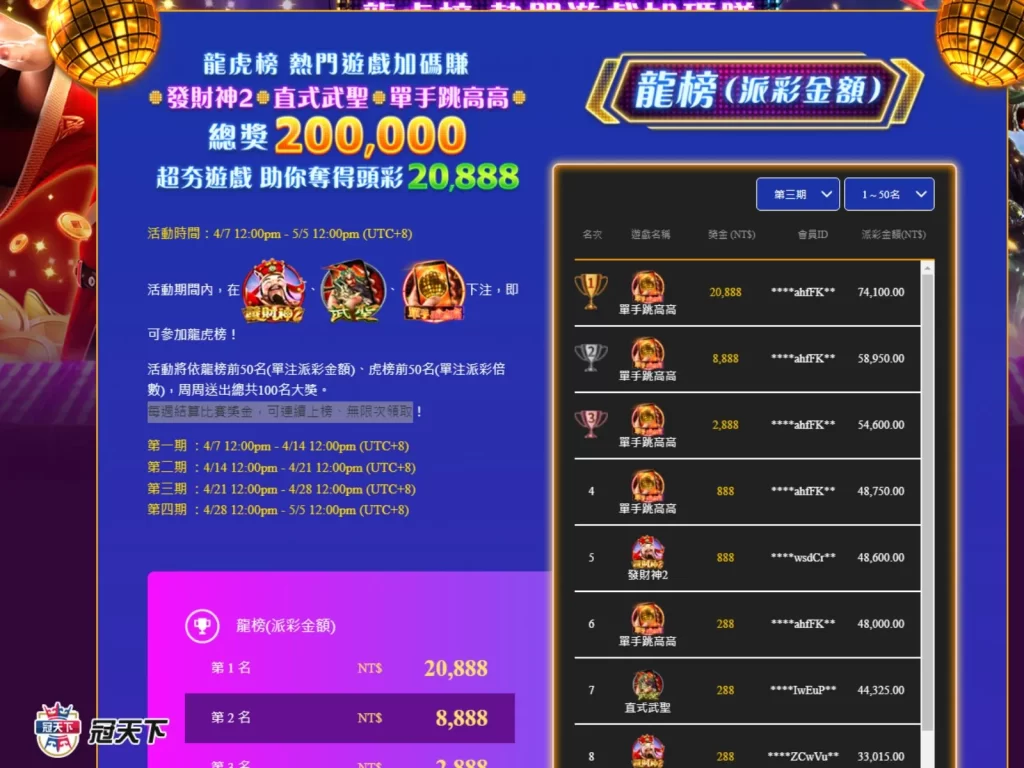 3A娛樂城優惠