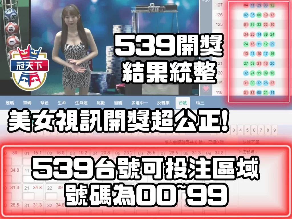 539台號怎麼看 539台號玩法 539玩法